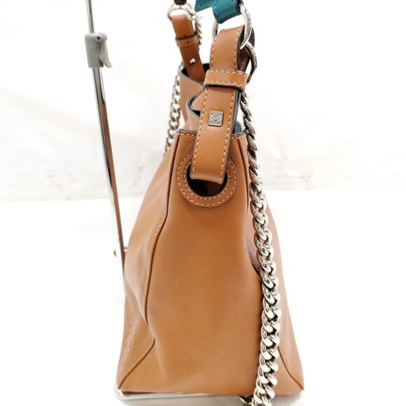 Loewe Shoulder Bag Brown Leather mon-972-091125 Spain - Picture 3 of 16